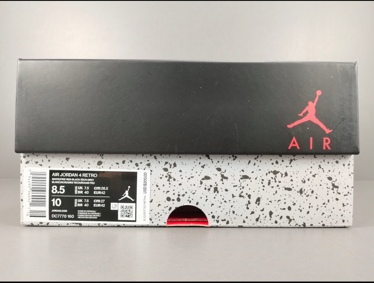 Air Jordan 4 Retro OG 'Fire Red' 2020