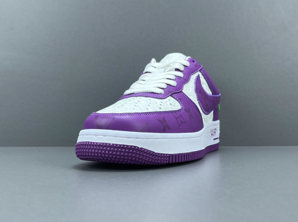 Nike Air Force 1 Low Louis Vuitton Purple White