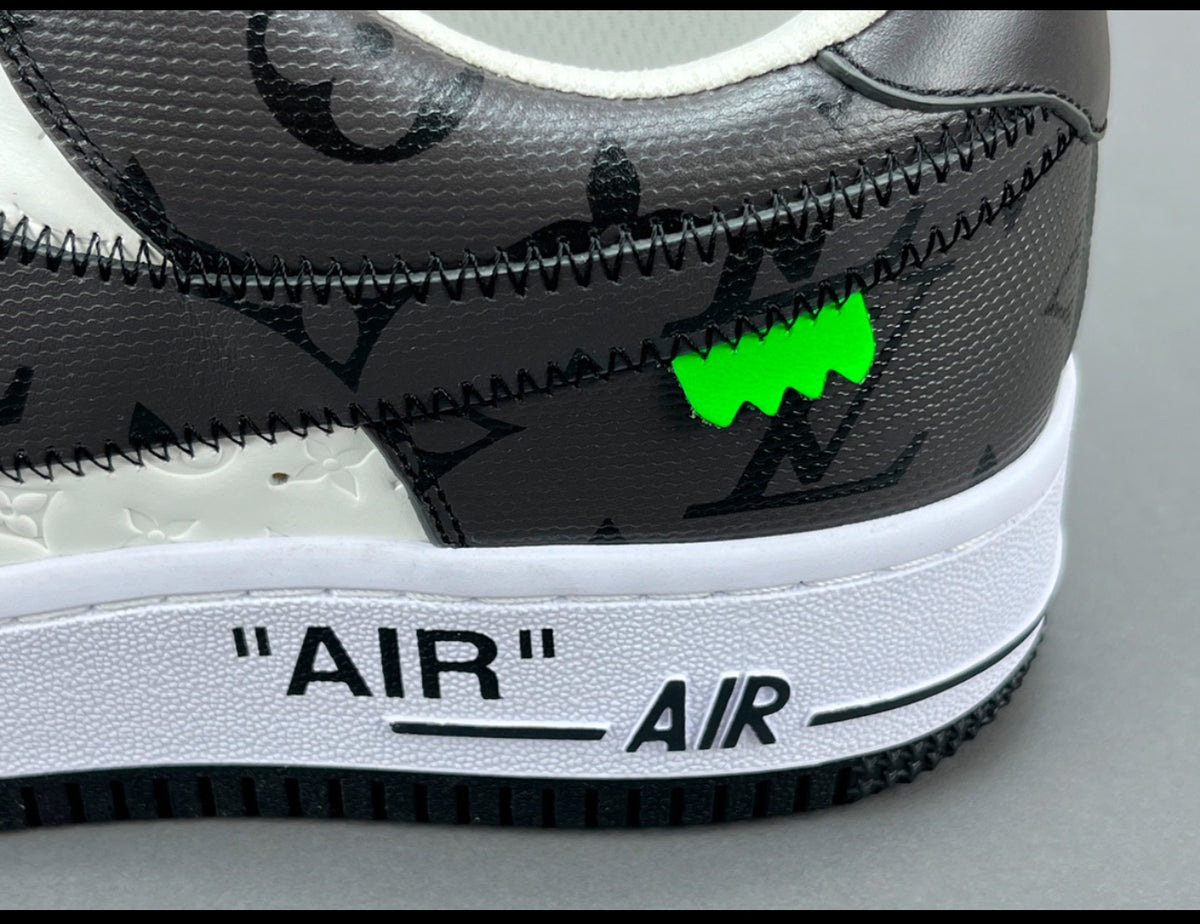 Louis Vuitton x Air Force 1 by Virgil Abloh ‘Black White’