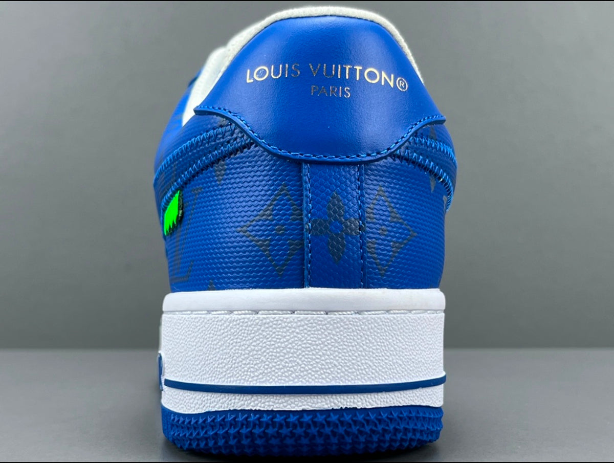 Louis Vuitton x Air Force 1 Low 'White Team Royal'
