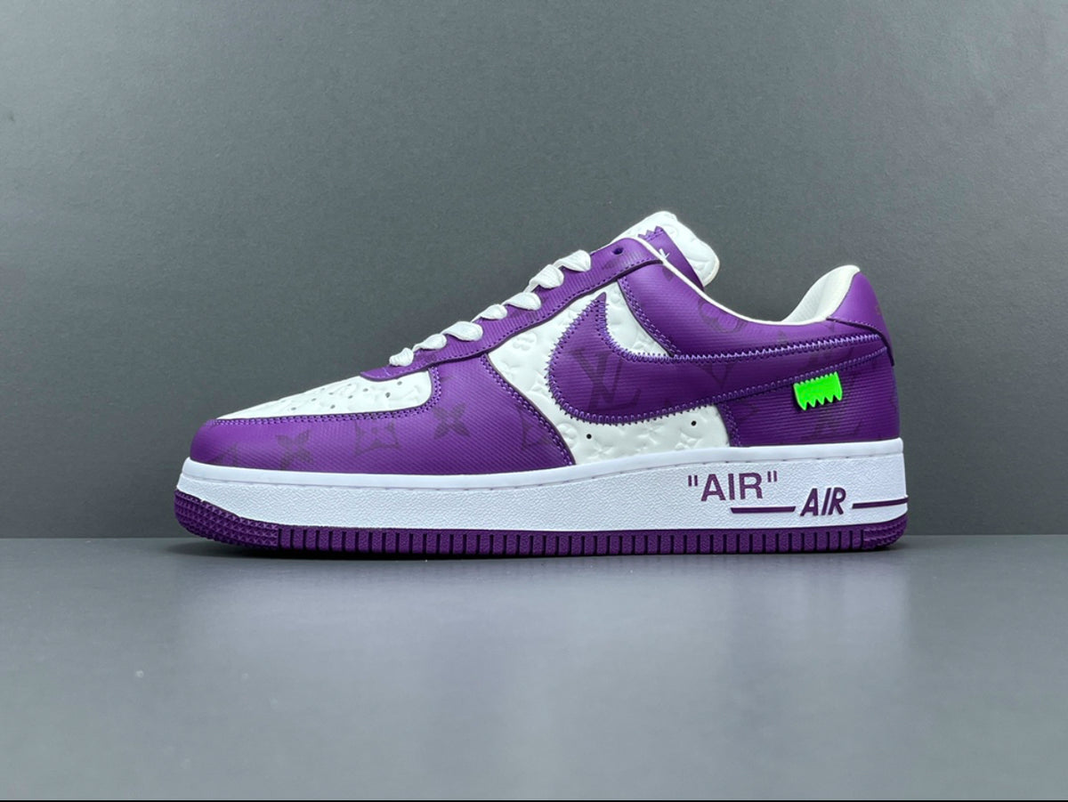 Nike Air Force 1 Low Louis Vuitton Purple White