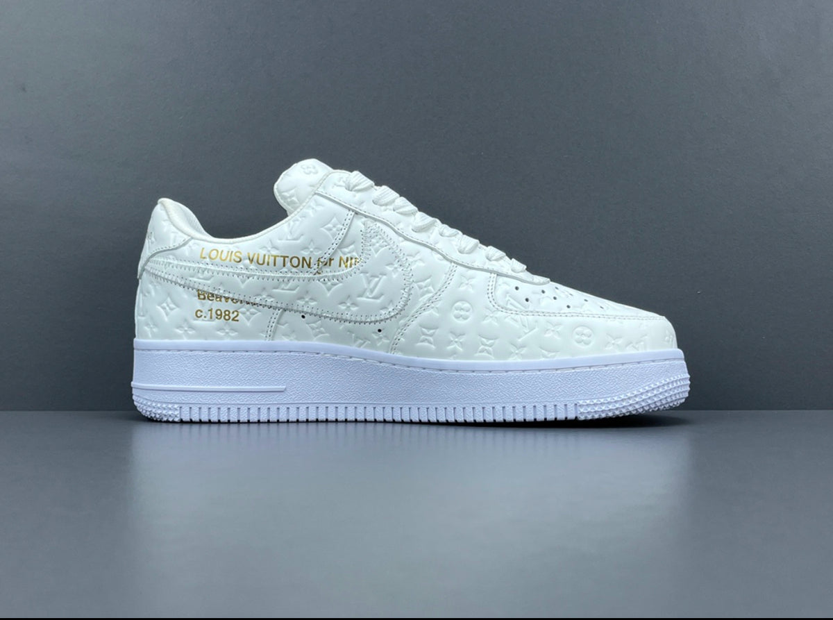 Louis Vuitton x Air Force 1 Low 'Triple White'