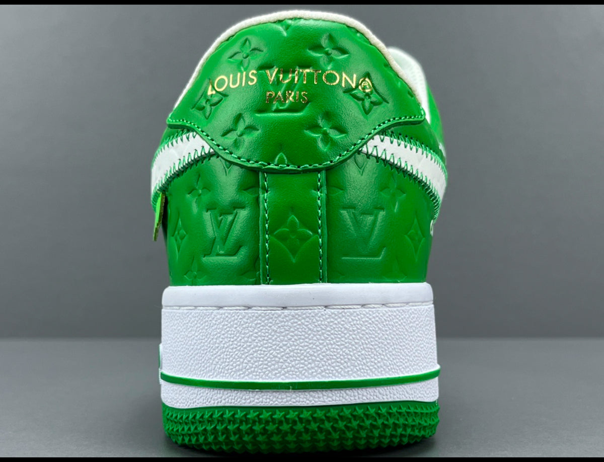 Louis Vuitton x Nike Air Force 1 Green