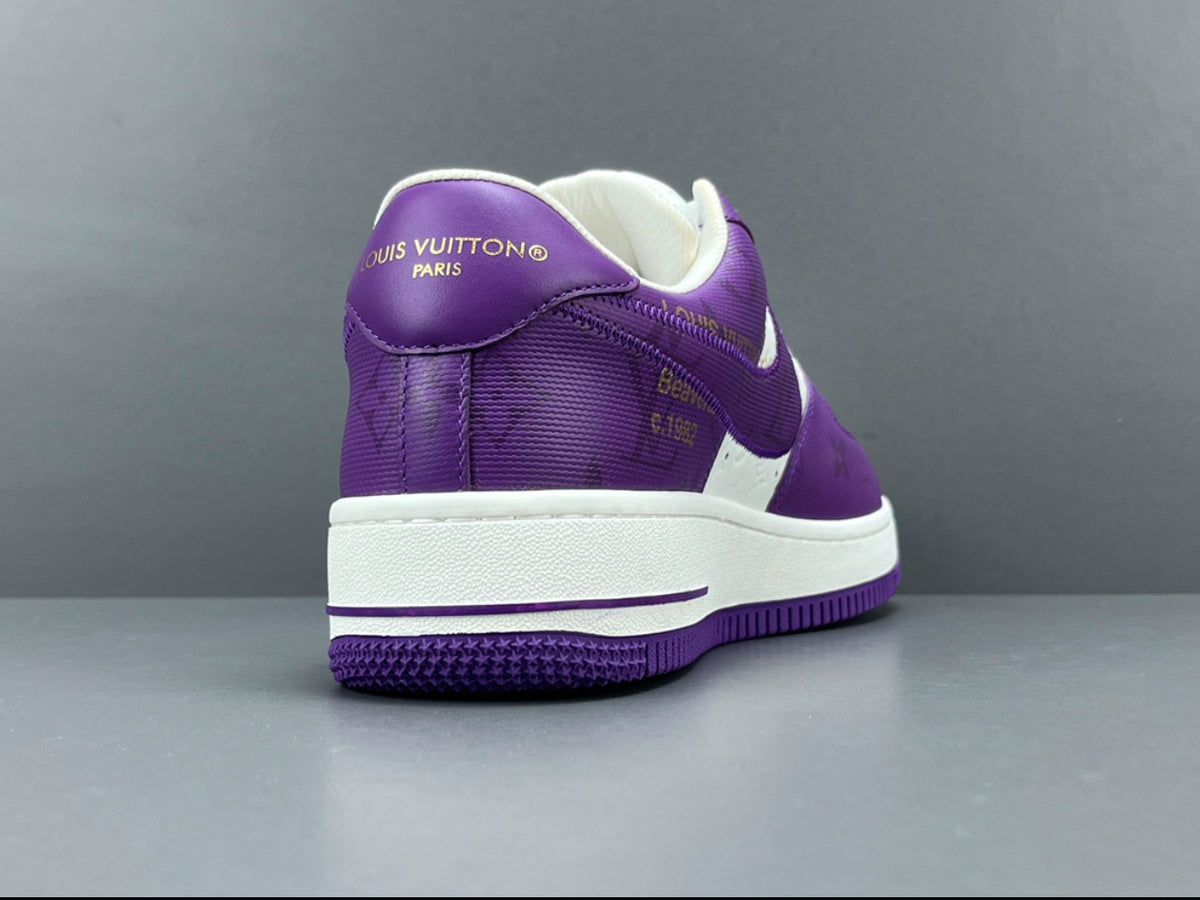 Nike Air Force 1 Low Louis Vuitton Purple White