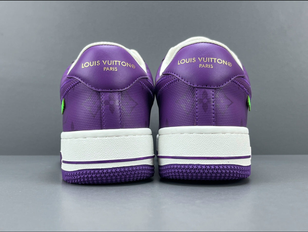 Nike Air Force 1 Low Louis Vuitton Purple White