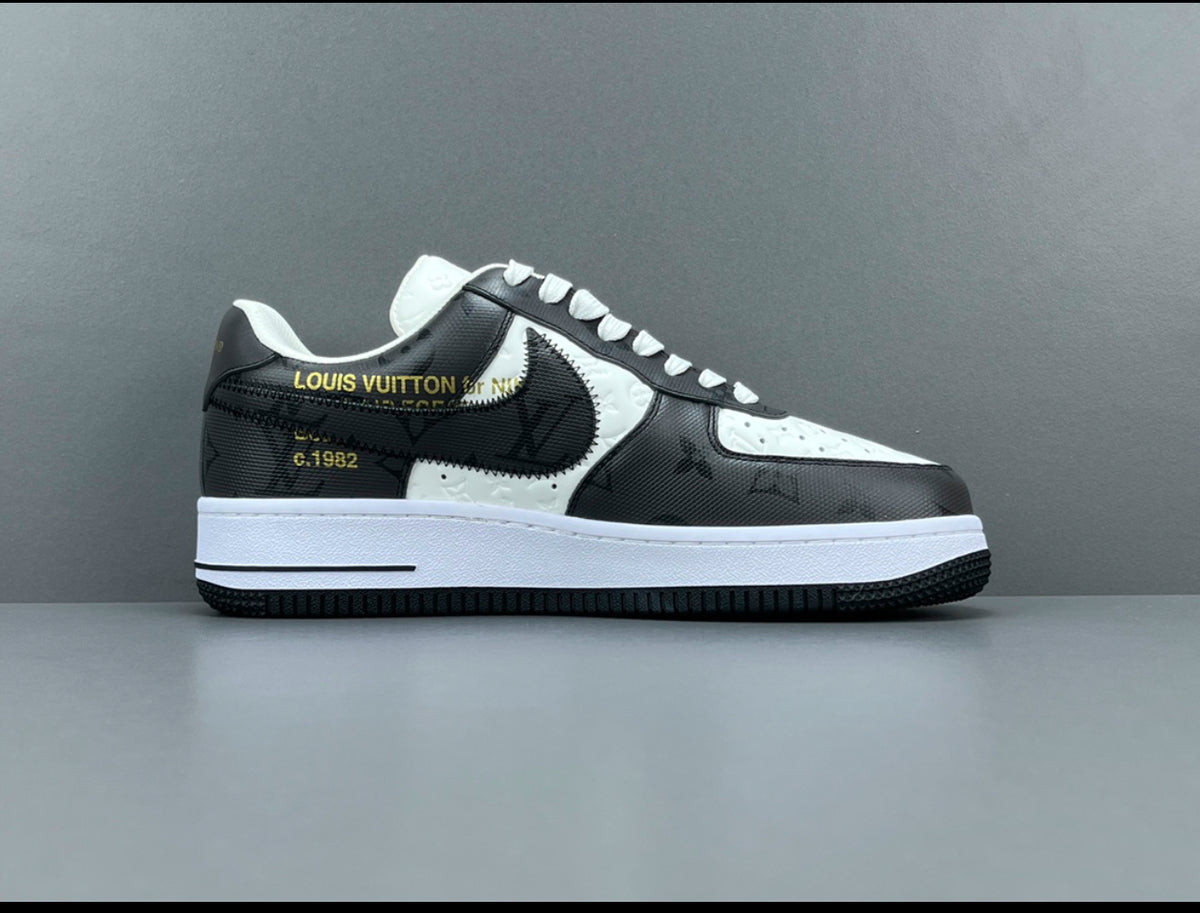 Louis Vuitton x Air Force 1 by Virgil Abloh ‘Black White’