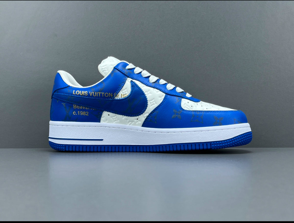 Louis Vuitton x Air Force 1 Low 'White Team Royal'