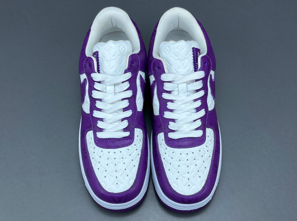 Nike Air Force 1 Low Louis Vuitton Purple White