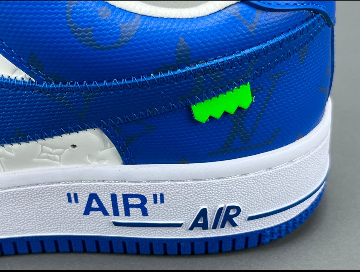 Louis Vuitton x Air Force 1 Low 'White Team Royal'