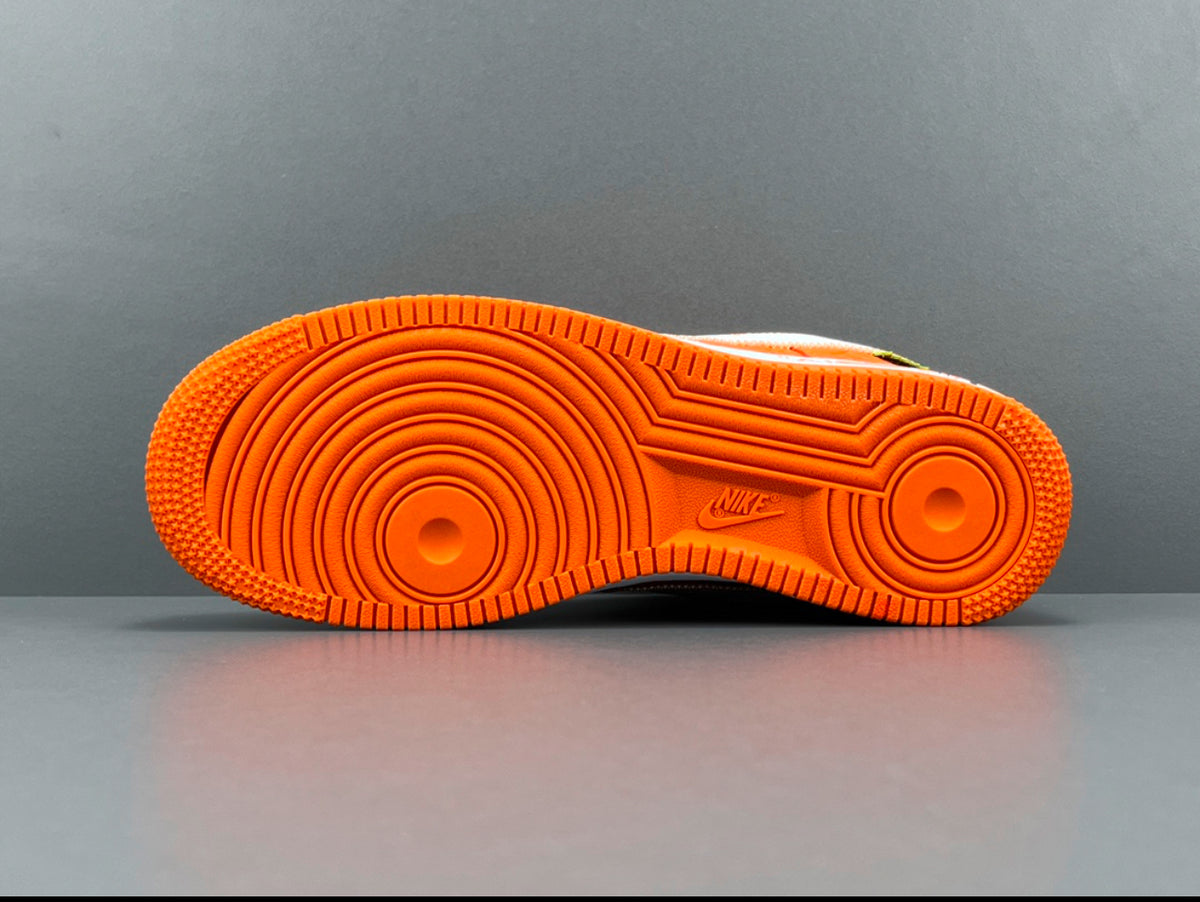 Louis Vuitton x Nike Air Force 1 orange