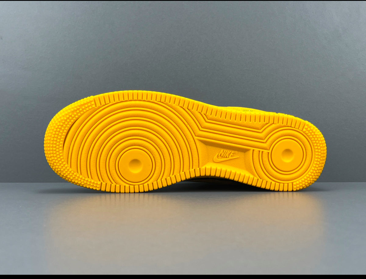 Louis Vuitton x Air Force 1 by Virgil green and yellow