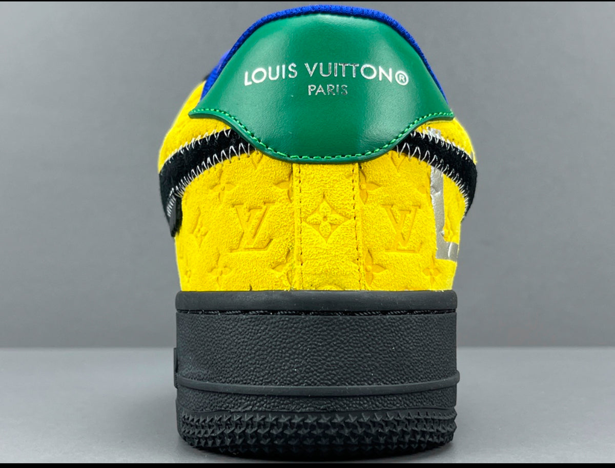 LV Nike Louis Vuitton X Air Force 1 low multi-color patchwork