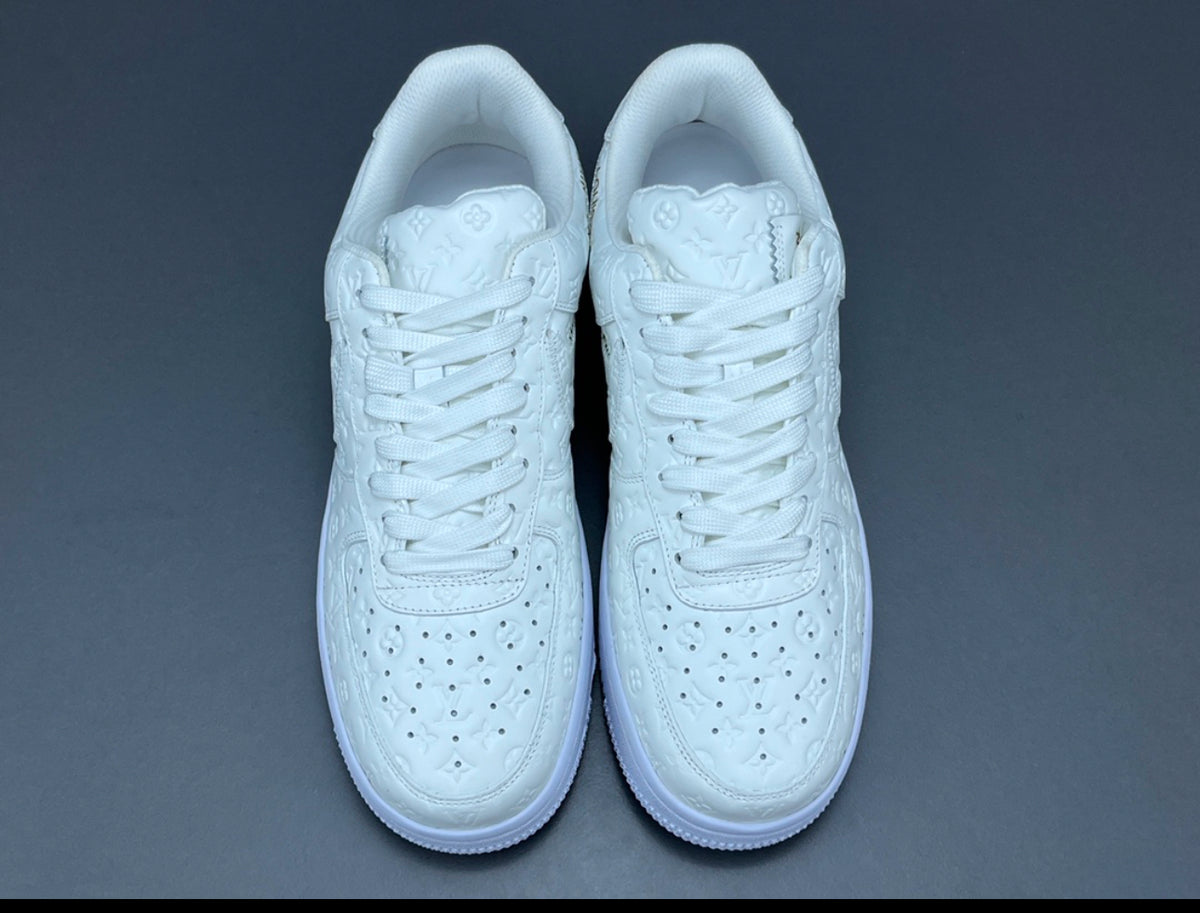 Louis Vuitton x Air Force 1 Low 'Triple White'
